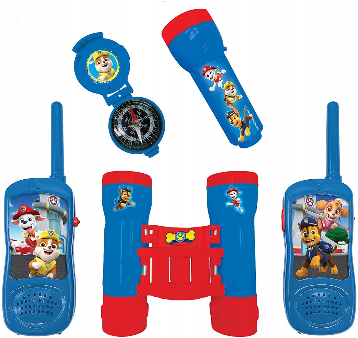 

Psi Patrol Walkie-talkie Kompas Lornetka Latarka