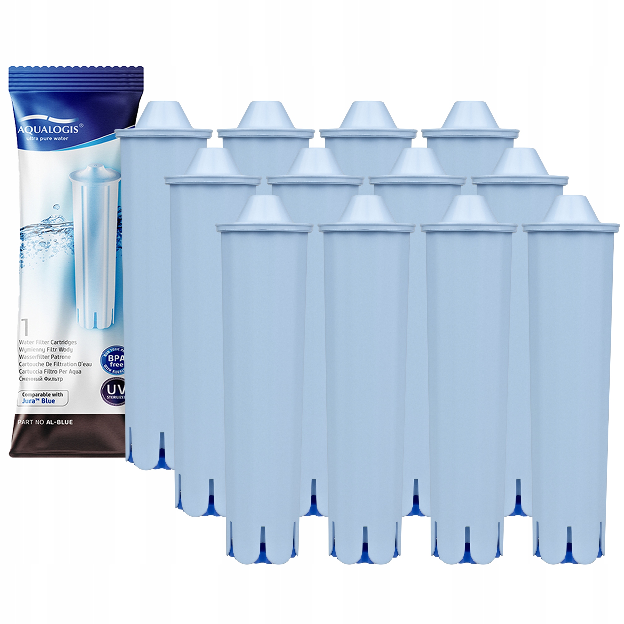 Zestaw Do Ekspresu Jura Filtr AL-Blue (Zamiennik Jura Claris Blue) 12szt.