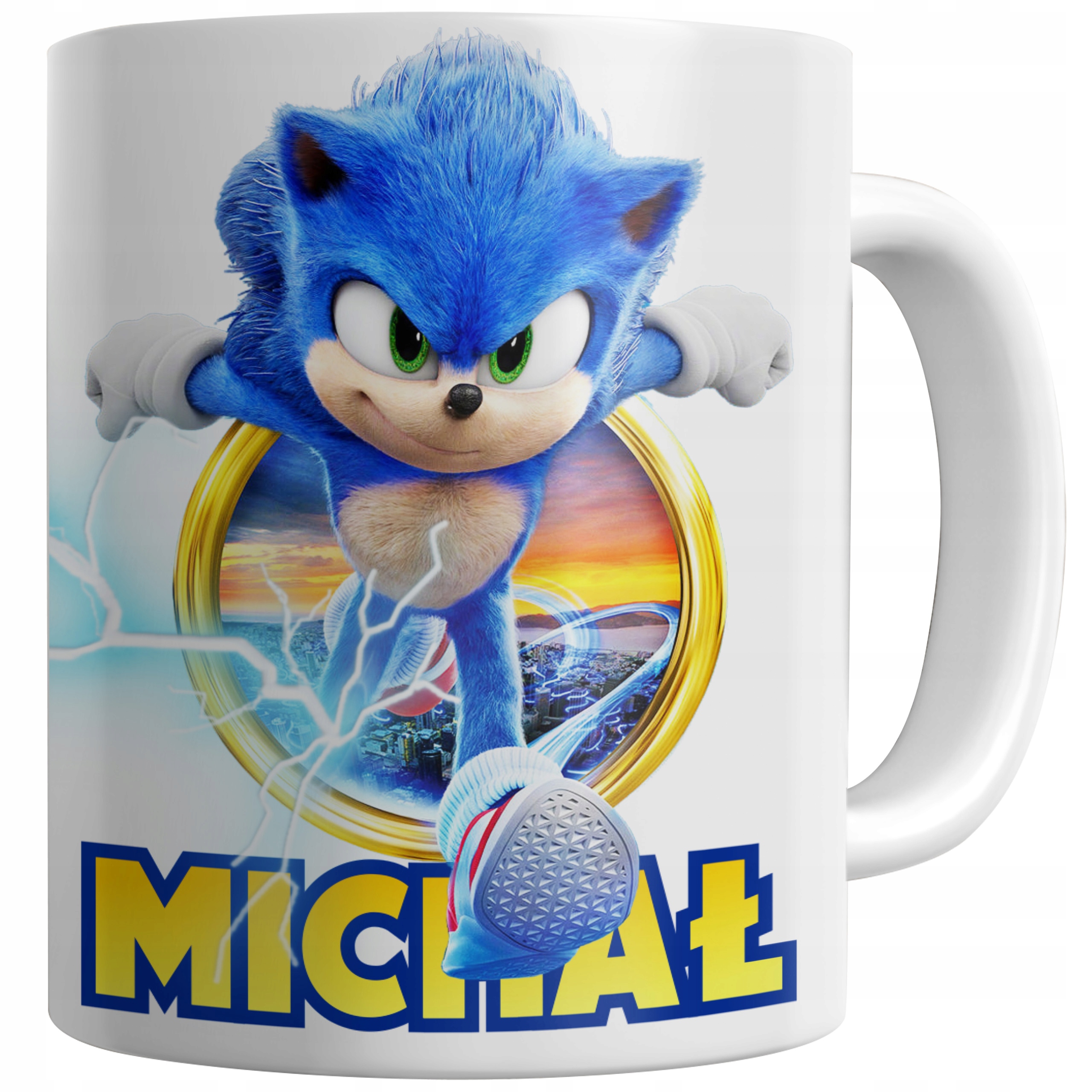 

Kubek Sonic Hedgehog Gra Imię
