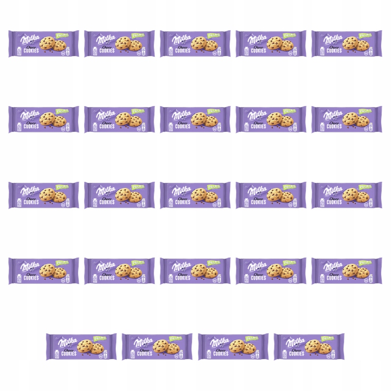 Milka Ciasteczka Pieguski Nut orzechy czekolada X24