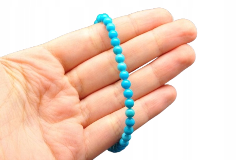 * Tyrkysová Arménie Okouzlující Náramek Malá Kulička Č. 16 *