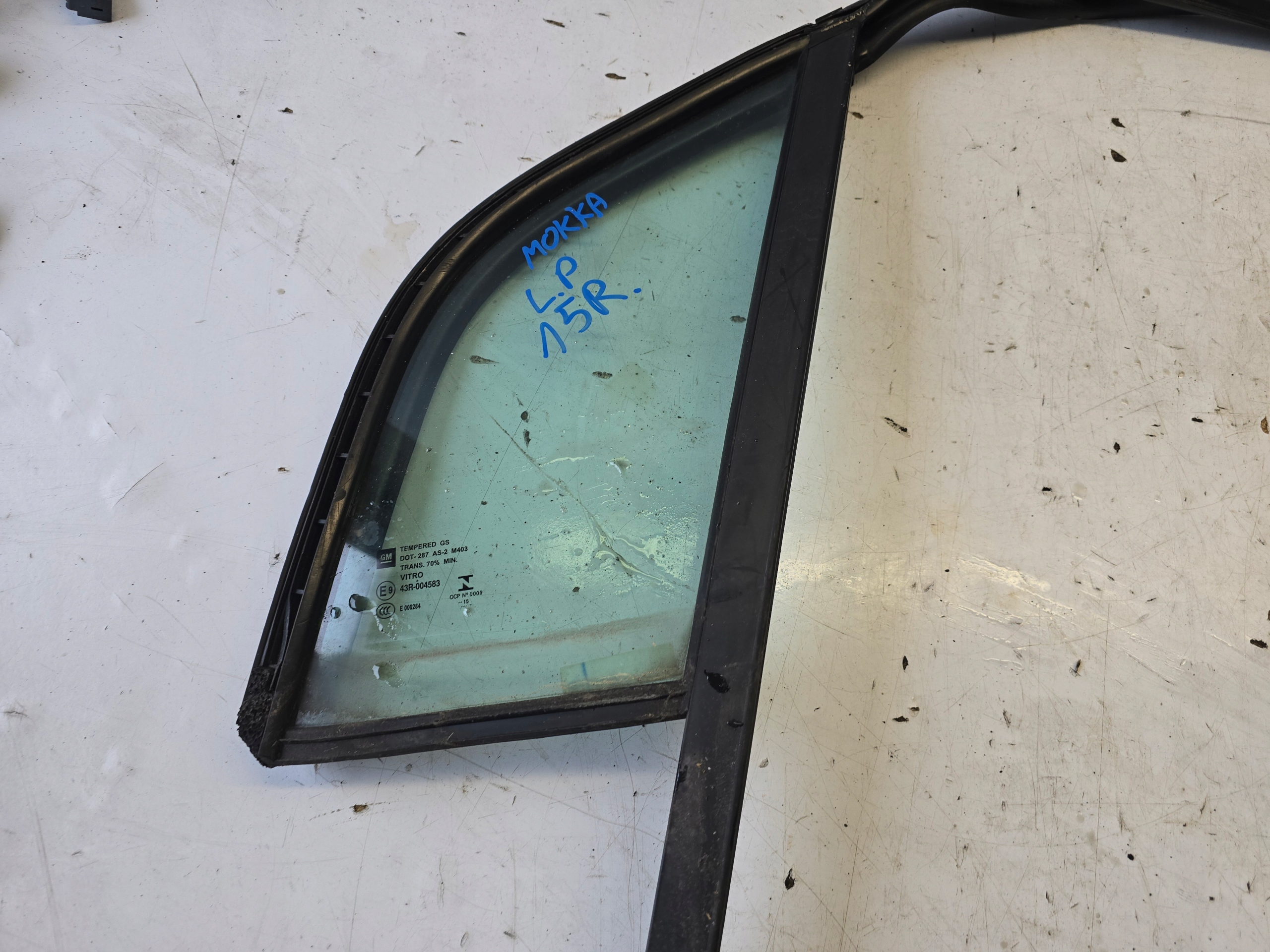 OPEL MOKKA window window gasket door left front MALA 15