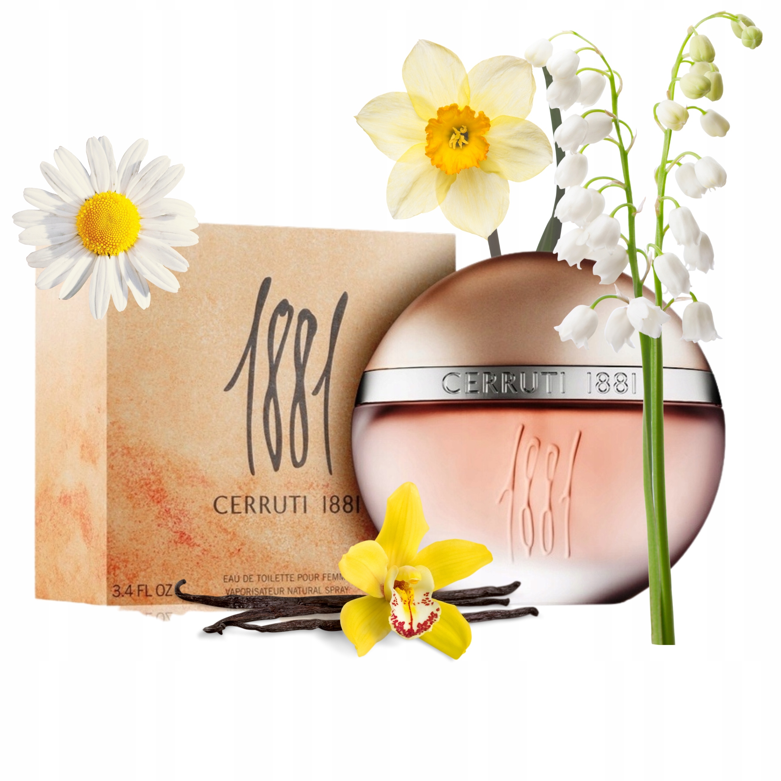 Perfumy Damskie Zapach Cerruti 1881 Pour Femme 100 ml Edt Woda Toaletowa