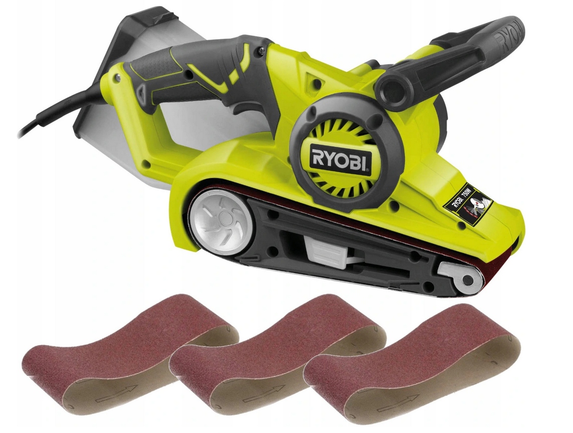 

Szlifierka Taśmowa Ryobi EBS750 750W 533x76mm