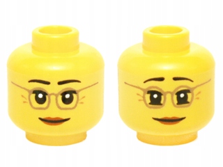 

Lego Głowa Główka Dwustronna 3626cpb1398 Nowa