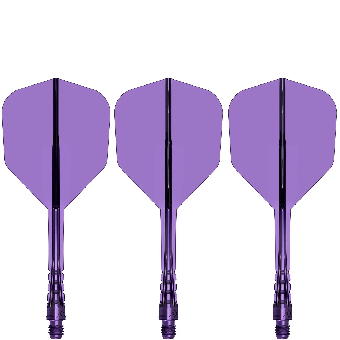 System Mission Force90 Vortex Piórka Shafty Dart Small No6 Fioletowe Mediu