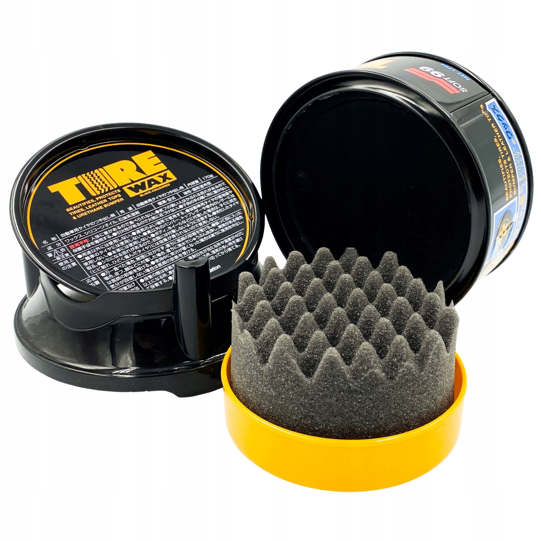 SOFT99 TIRE BLACK WAX WOSK DO OPON CZERNIDŁO MAT