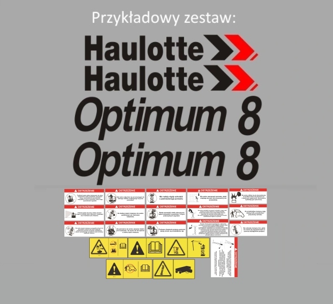 Samolepky Haulotte každý model