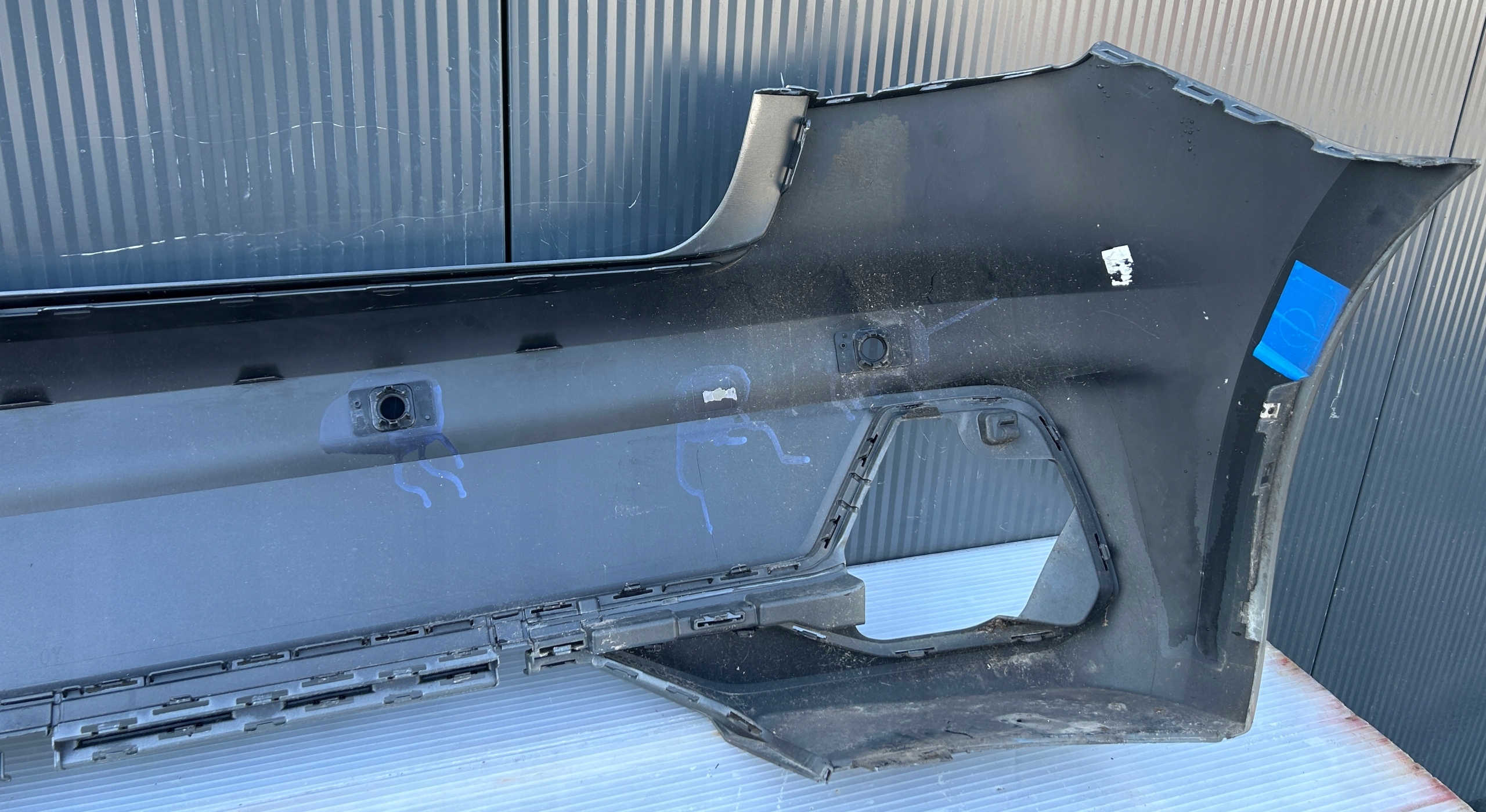 Stoßstange heck hinten AUDI A1 II S-LINE PDC
