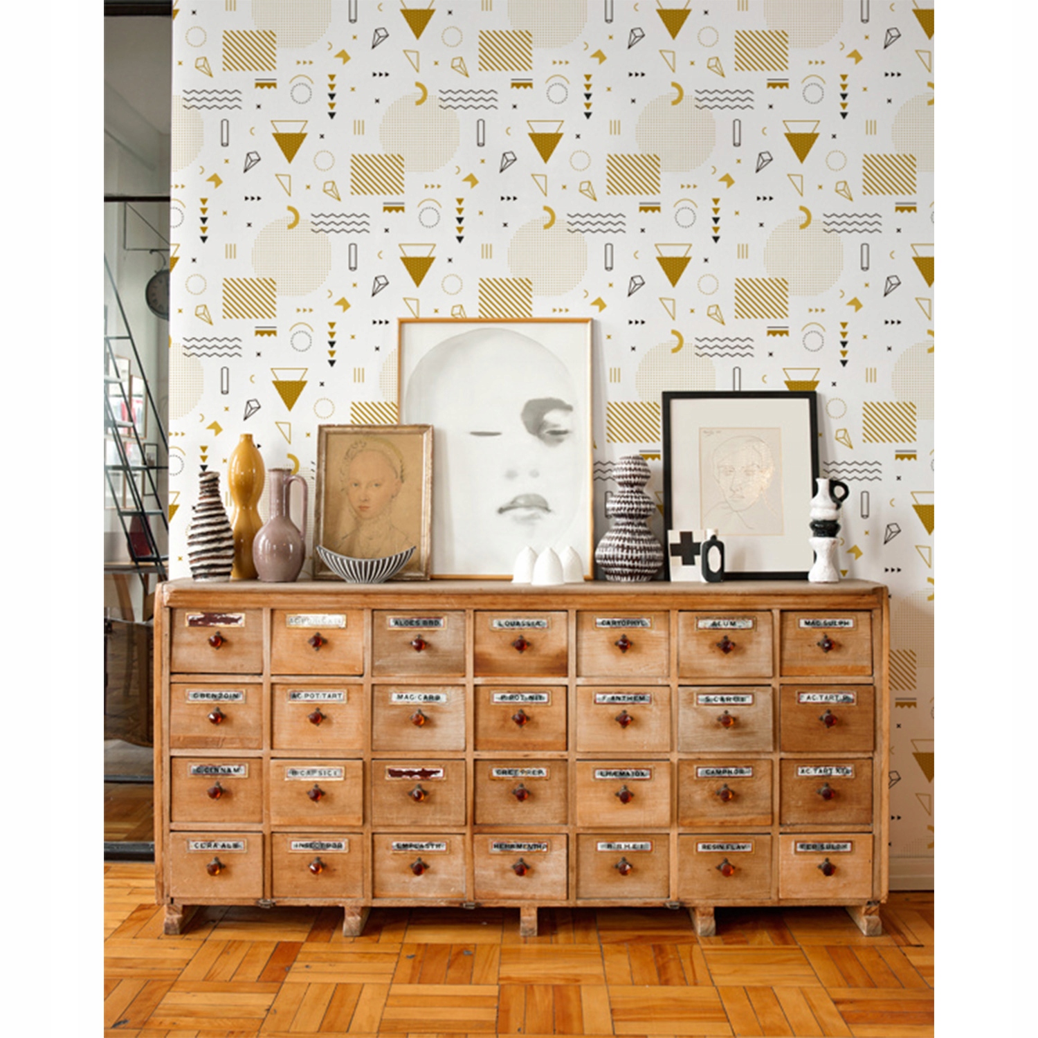 

Flizelinowa tapeta Nowoczesny wzór 416x254 + klej