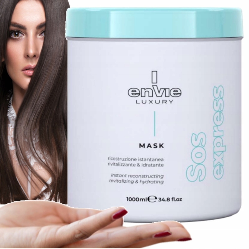 Maska Nawilżająca do włosów Suchych Envie Luxury Sos Raywell 1000ml