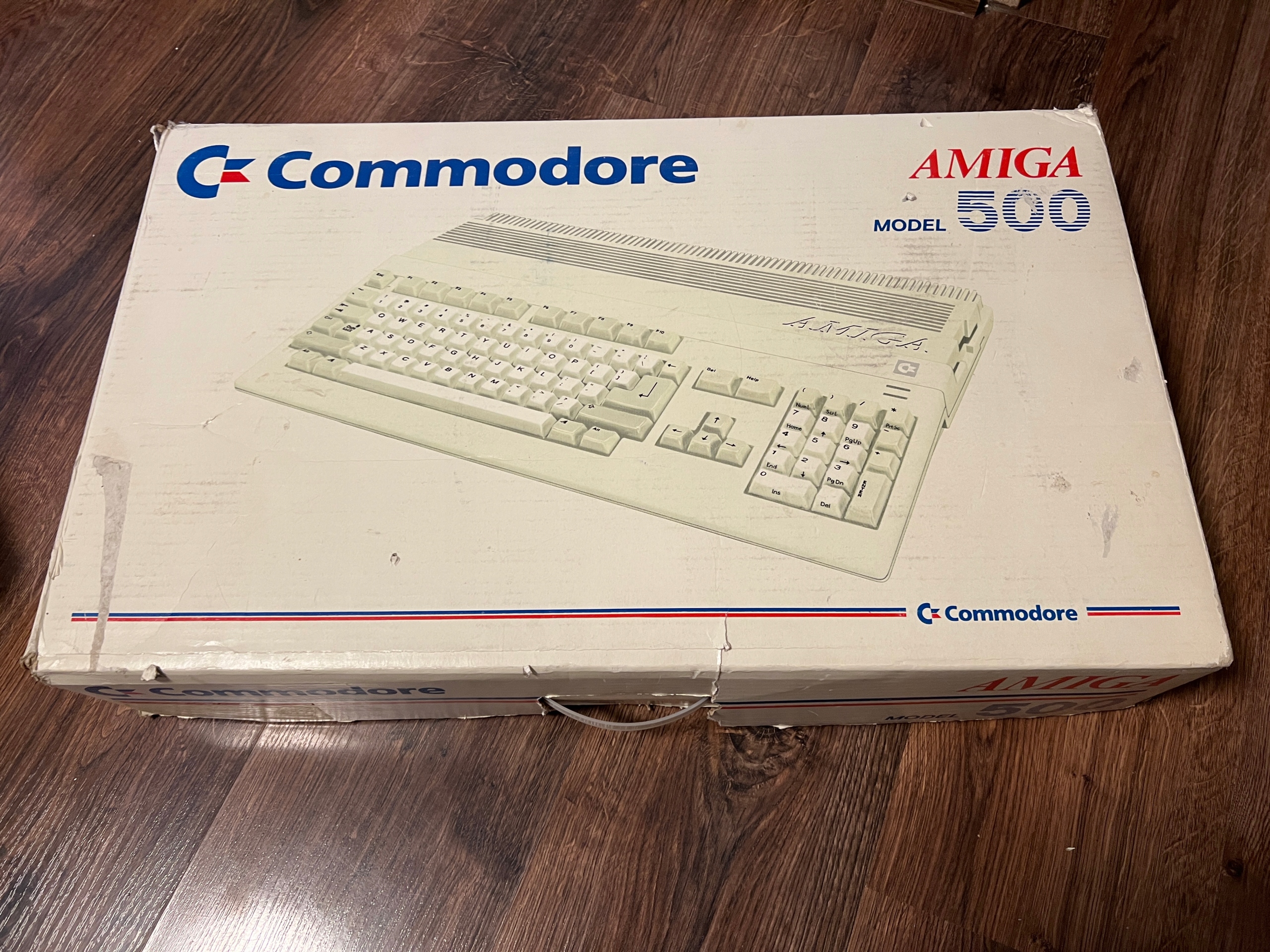 Zasilacz Commodore Oryginalne pudełko do Amiga 500
