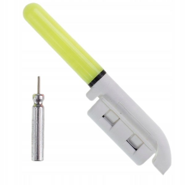 Świetlik wędkarski elektroniczny nasadka świecąca na szczytówkę feeder