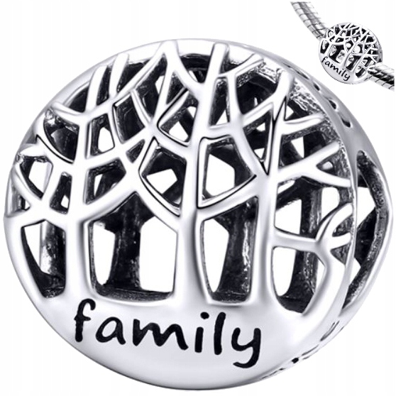 

Charms Family srebro 925 koralik S925 zawieszka