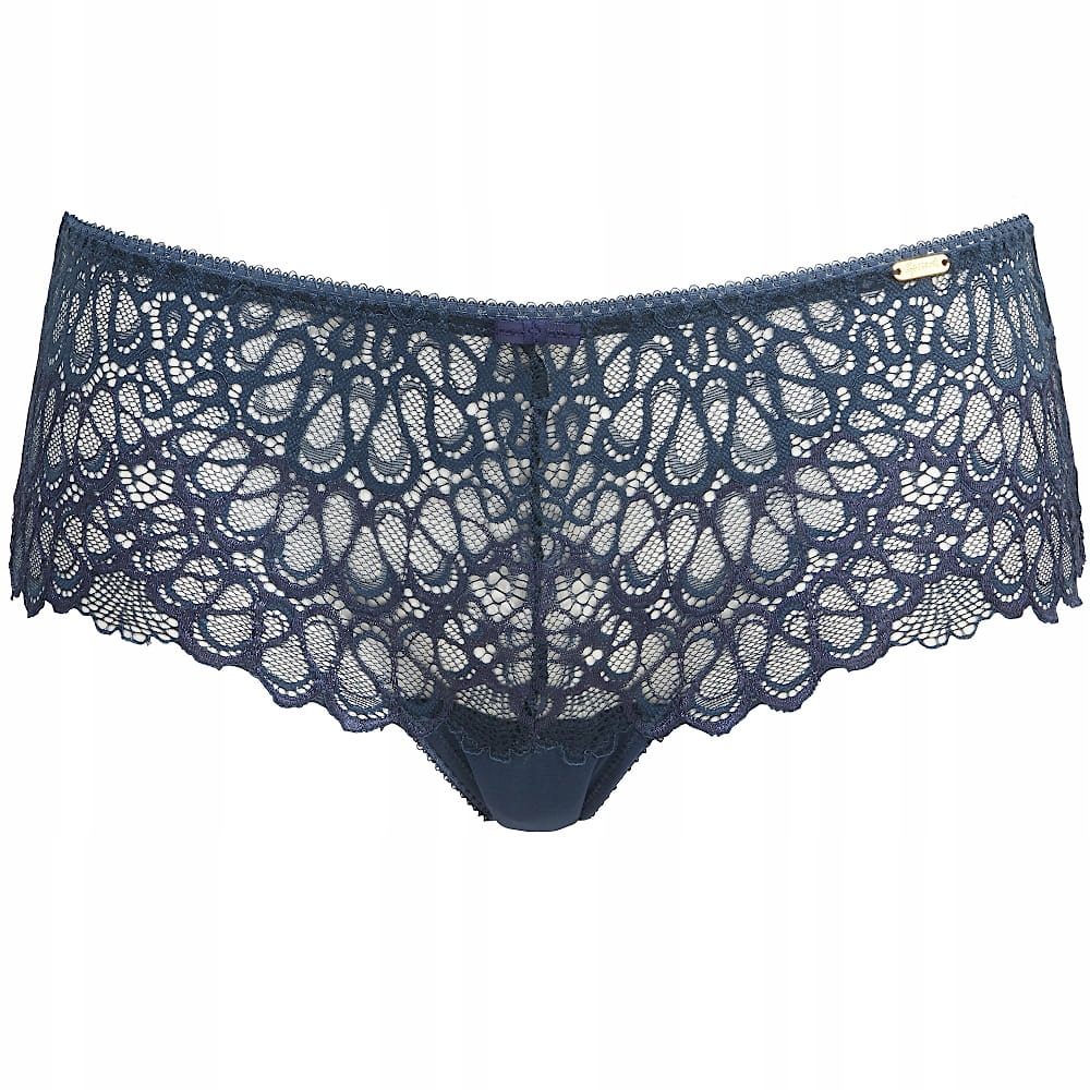 Gossard Swirl teal šortky 40 14 L