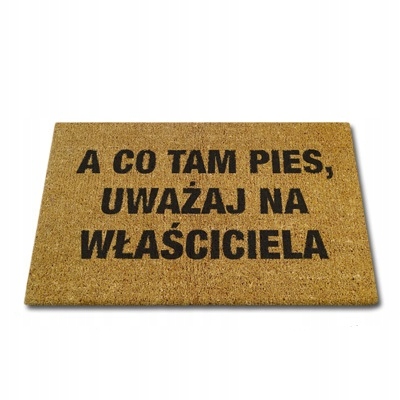 Wycieraczka mata kokos do butów wejściowa 70x40 cm