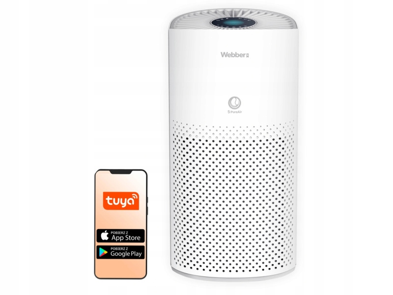 Oczyszczacz powietrza Webber Roseg AP8550 Wi-Fi