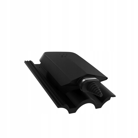 PRZEJŚCIE SOLARNE DACHÓWKA BRASS GRECKA CZARNY