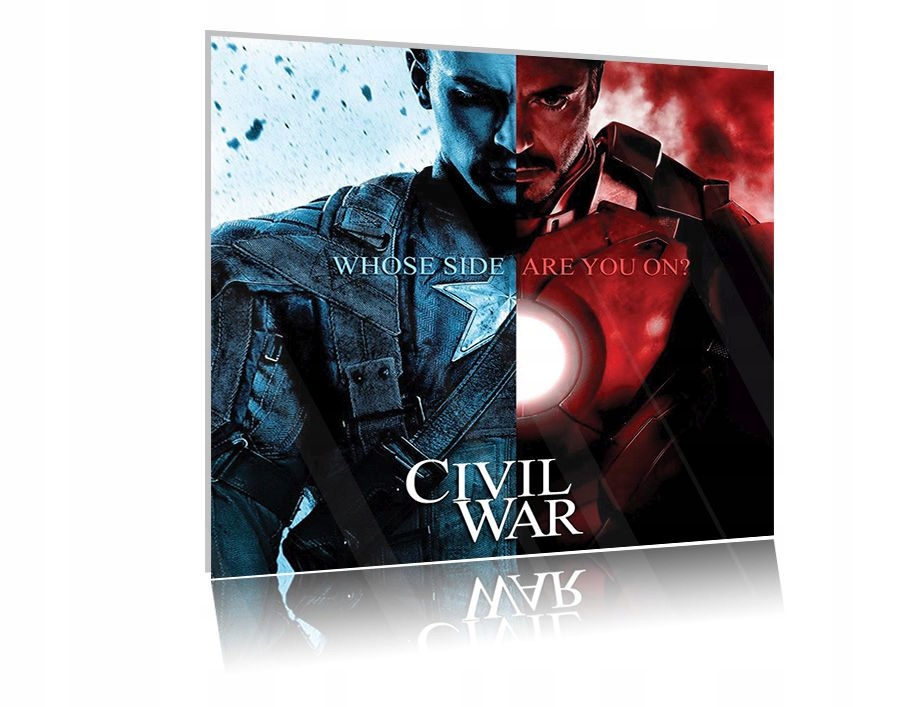 

Obraz szklany na szkle Kapitan Ameryka 06 50x50