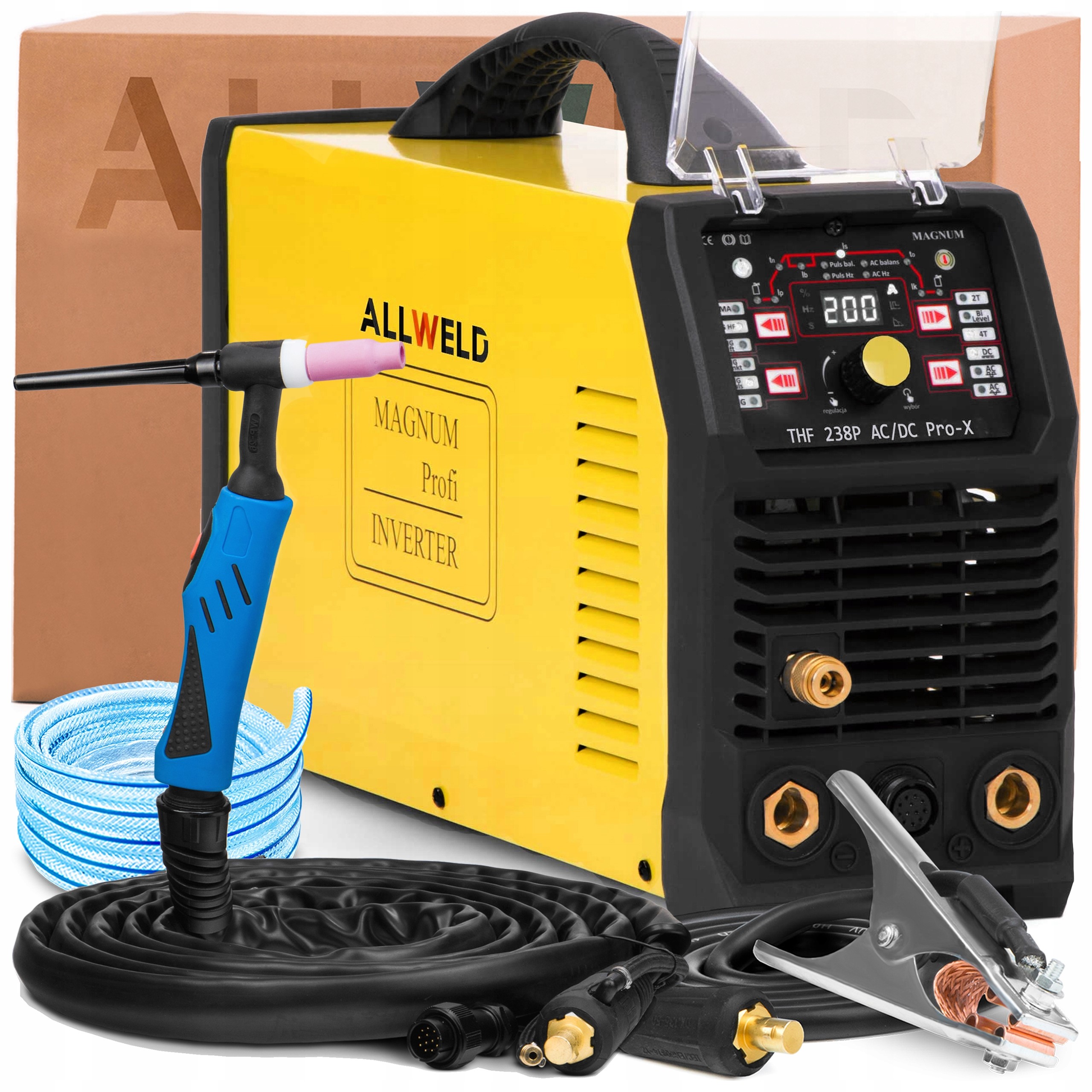 Invertorová Svářečka Magnum Thf 238P Ac/dc Pro-x Puls Mma 230V 200A Spot