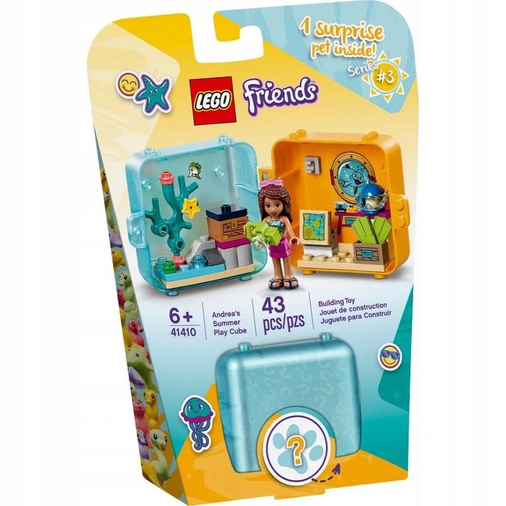 

Lego 41410 Friends Letnia kostka do zabawy Andrei