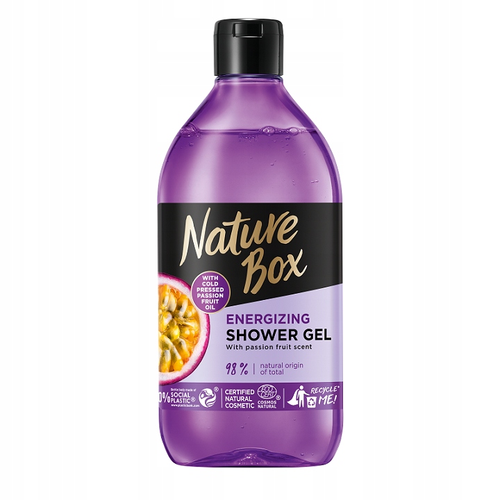 

Nature Box Żel pod prysznic Olej Marakui 385 ml