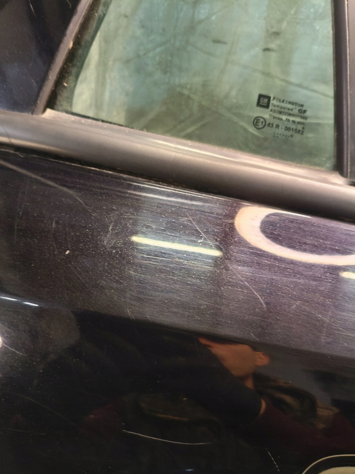Tür rechts heck OPEL ASTRA H KOMBI Z20R