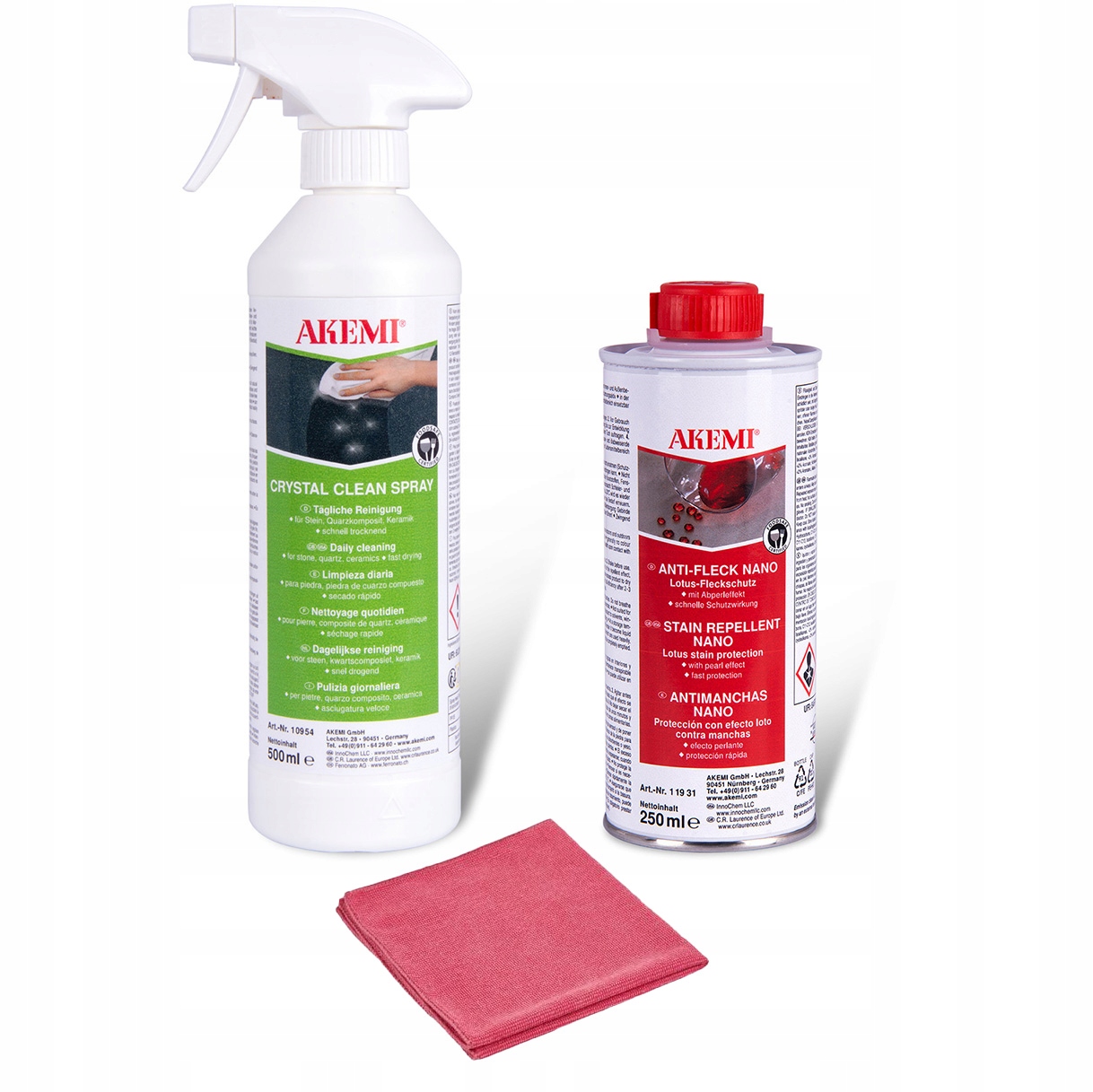 Sada Na Čištění A Impregnaci Mramoru Z Žuly A Kamene Akemi