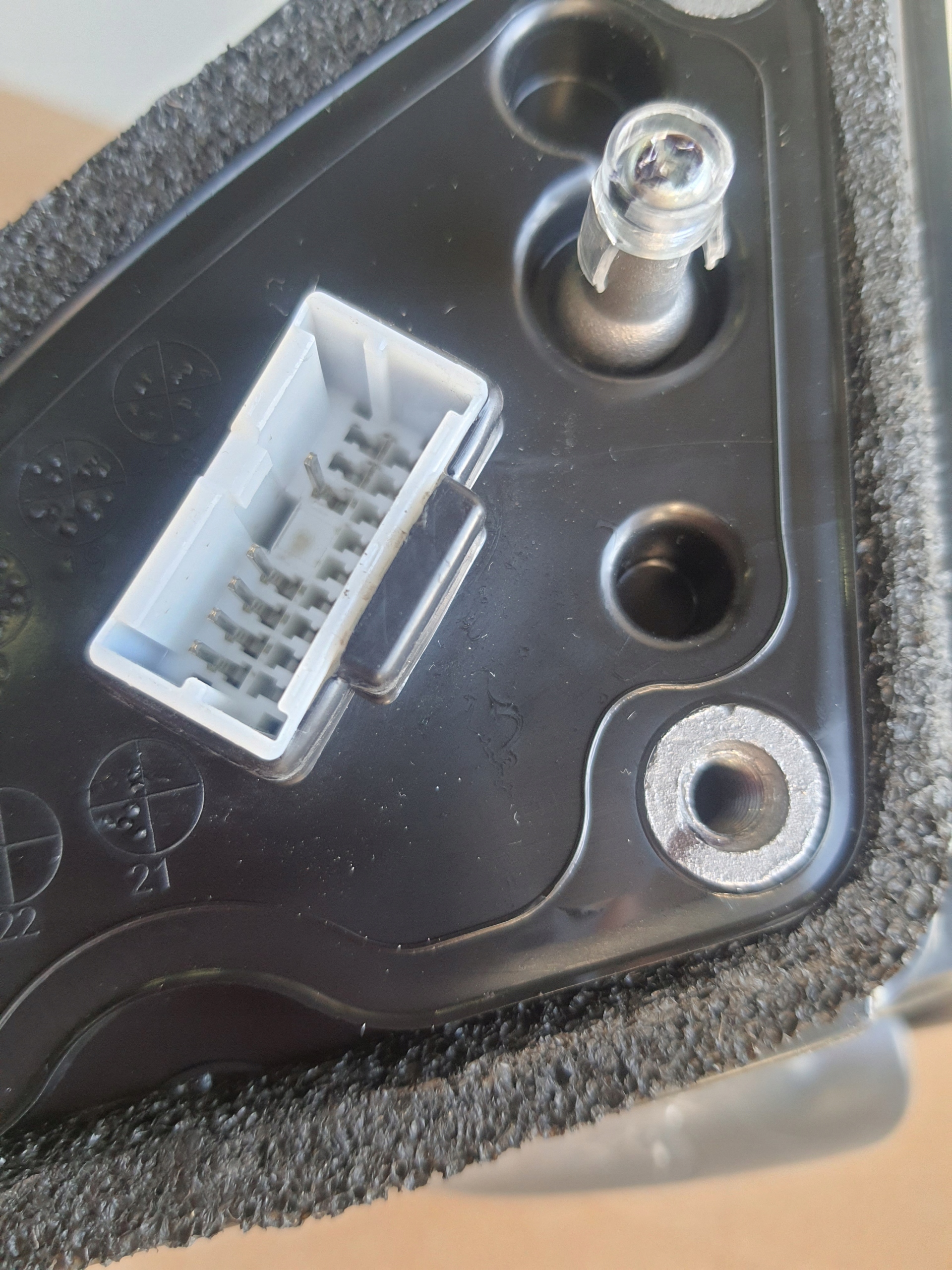 KIA XCEED 19-> mirror left UK 5-PIN