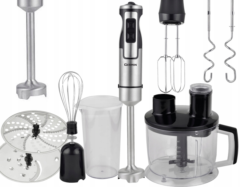 

Blender Ręczny Malakser 2TARCZE Germin Active 1400
