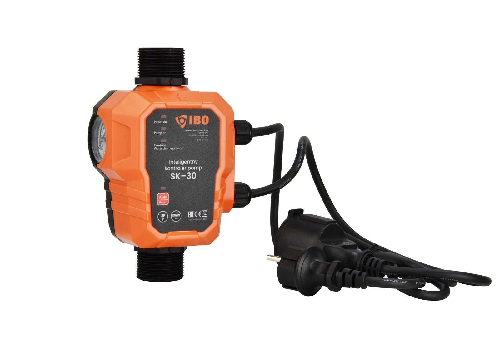 IBO AUTOMAT SK-30 1" - INTELIGENTNY WYŁĄCZNIK STEROWNIK POMPY IBO SUCHOBIEG Marka Ibo