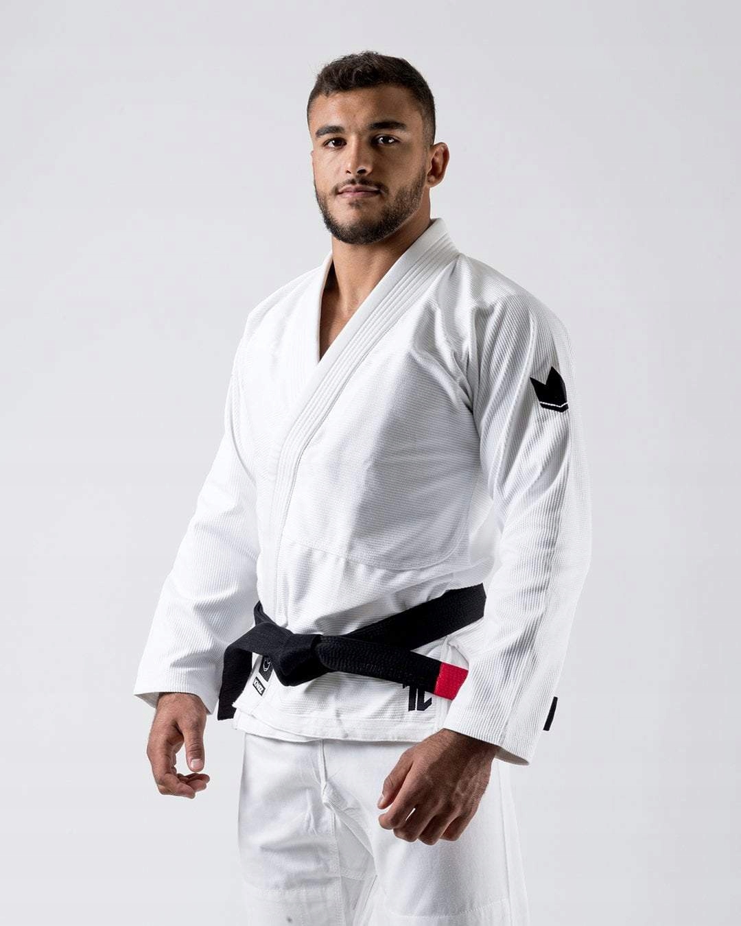 KiNGZ Kimono/Gi Bjj The One Bílý bílý pásek v sadě A1