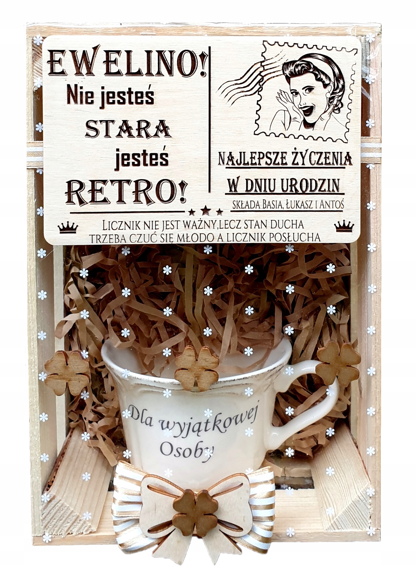 

Filiżanka Na URODZINY,30,40,50,60 dla niej
