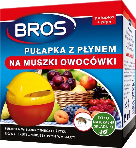 

Bros Pułapka Z Płynem Na Muszki Owocówki Przynęta