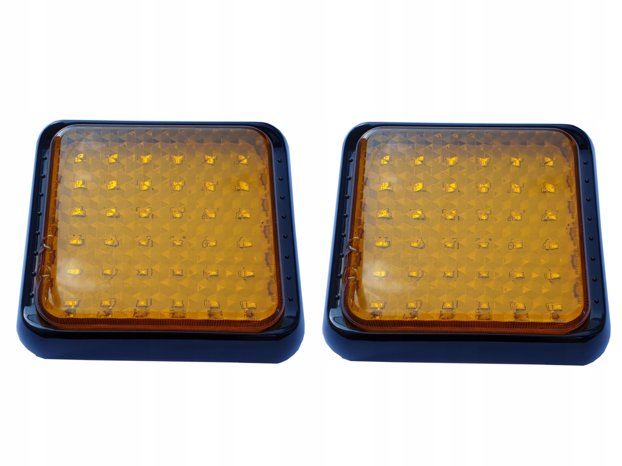 RSLED2203YMIG - набор из 2 вспышек 10x10 см 12 в 24 в