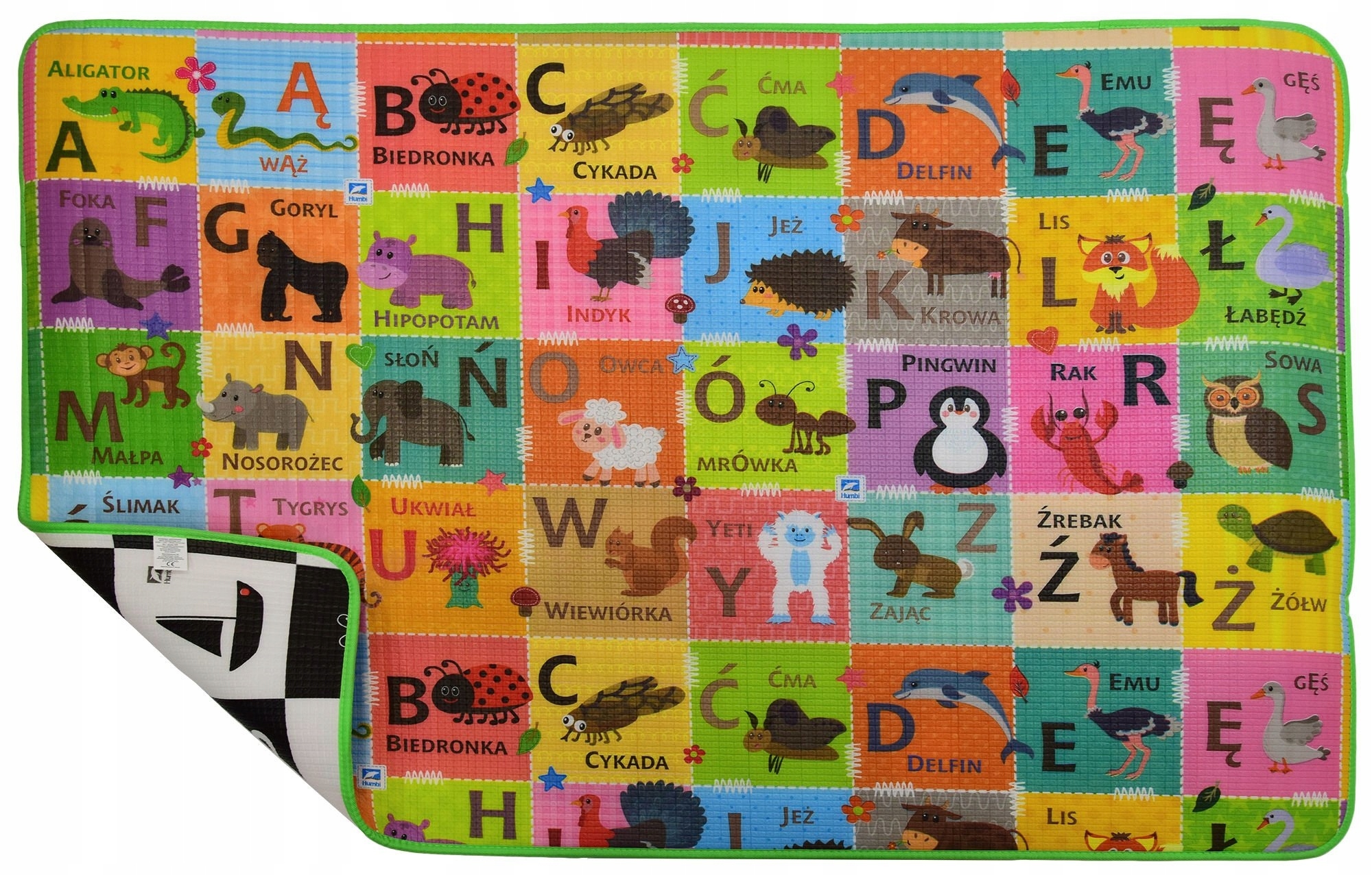 

Mata Edukacyjna Piankowa Polski Alfabet 180x120x1