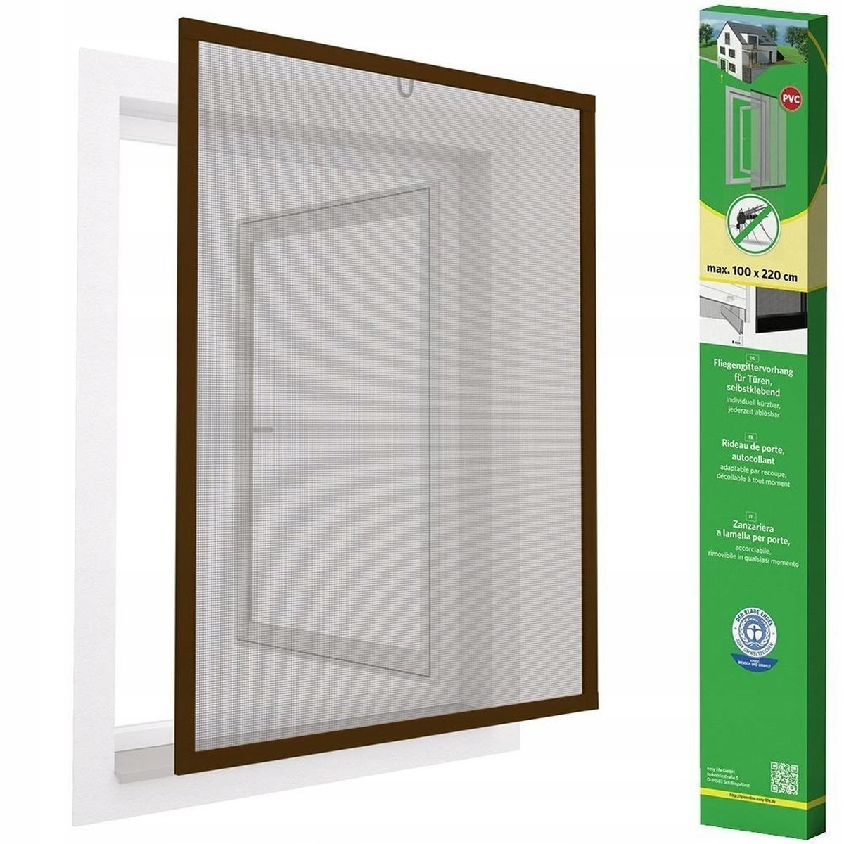Moskytiéra na okno 100 x 120 cm Síť proti komárům Easy Life