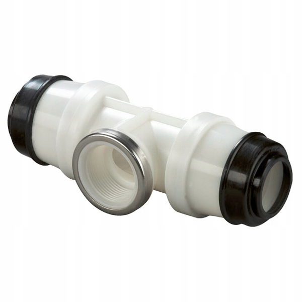 T-rozdělovač Iso pro trubky Pe Pom Dn 40/ 1 1/4" s vnitřním závitem (6520)