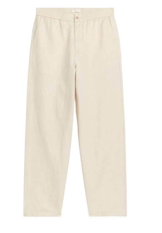 Pánské Lněné Kalhoty Arket S vel. vel.48