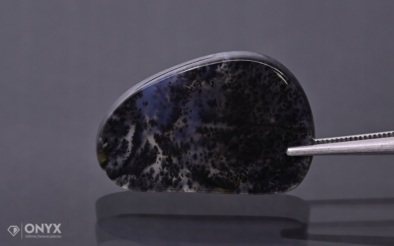 Dendritový achát z Kazachstánu nepravidelná destička