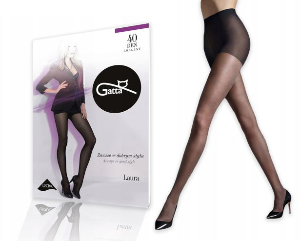 

rajstopy 40 Den lycra Gatta Laura kolory , 2 / S