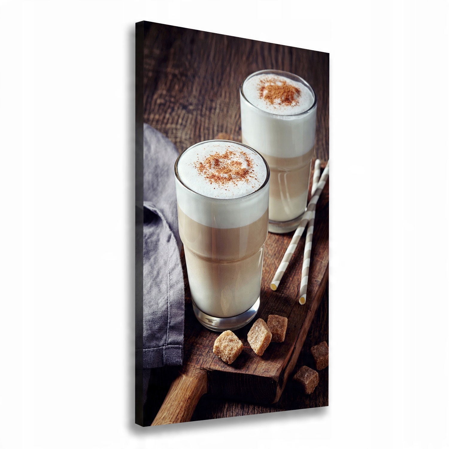 

Foto obraz na płótnie do salonu Kawa latte 60x120