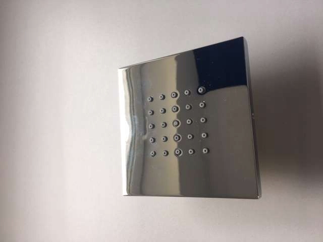 Bossini bočná sprchová tryska, kov 10x10, chróm