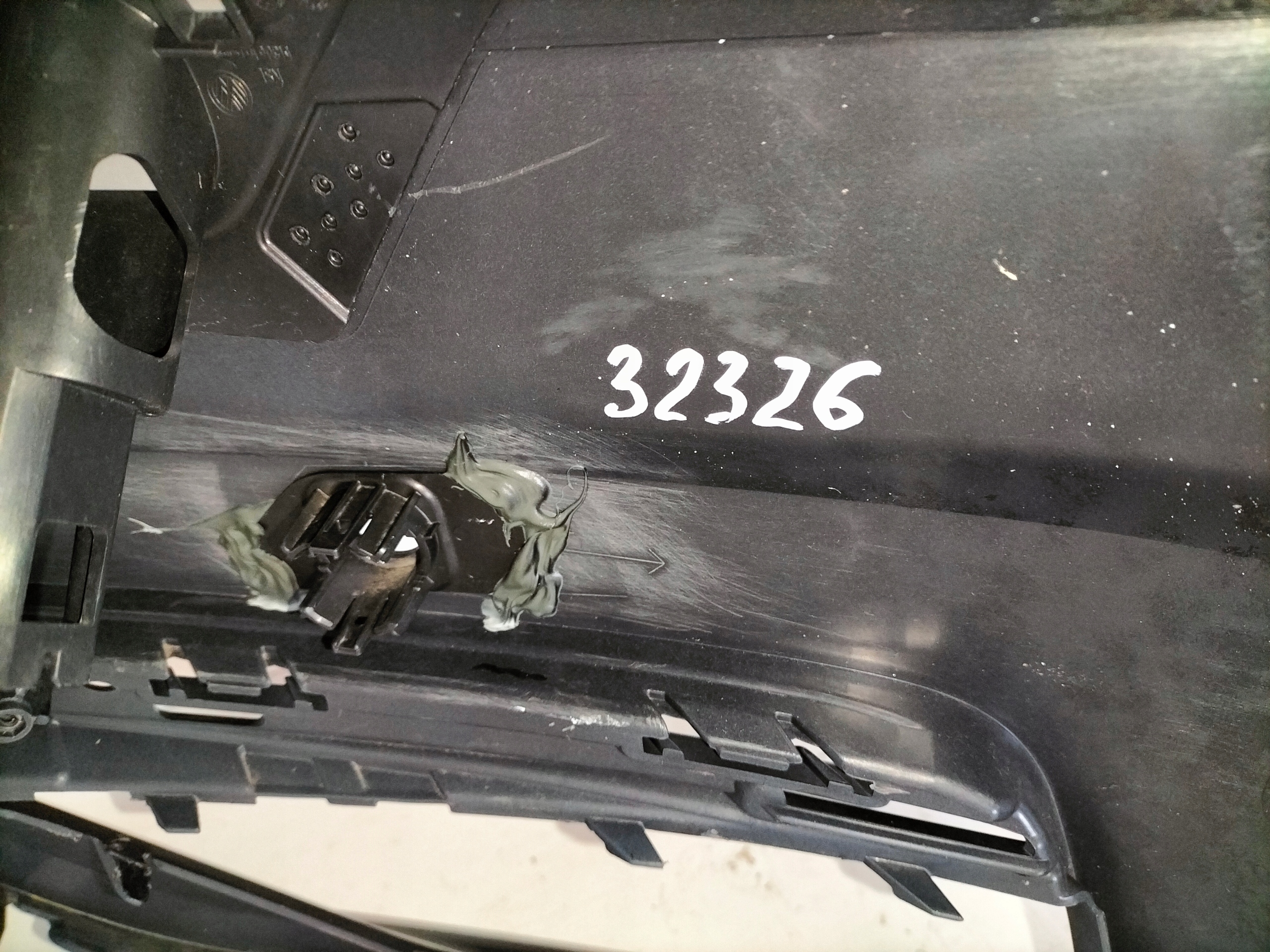 front bumper front VW GOLF 7 VII LIFT 17
