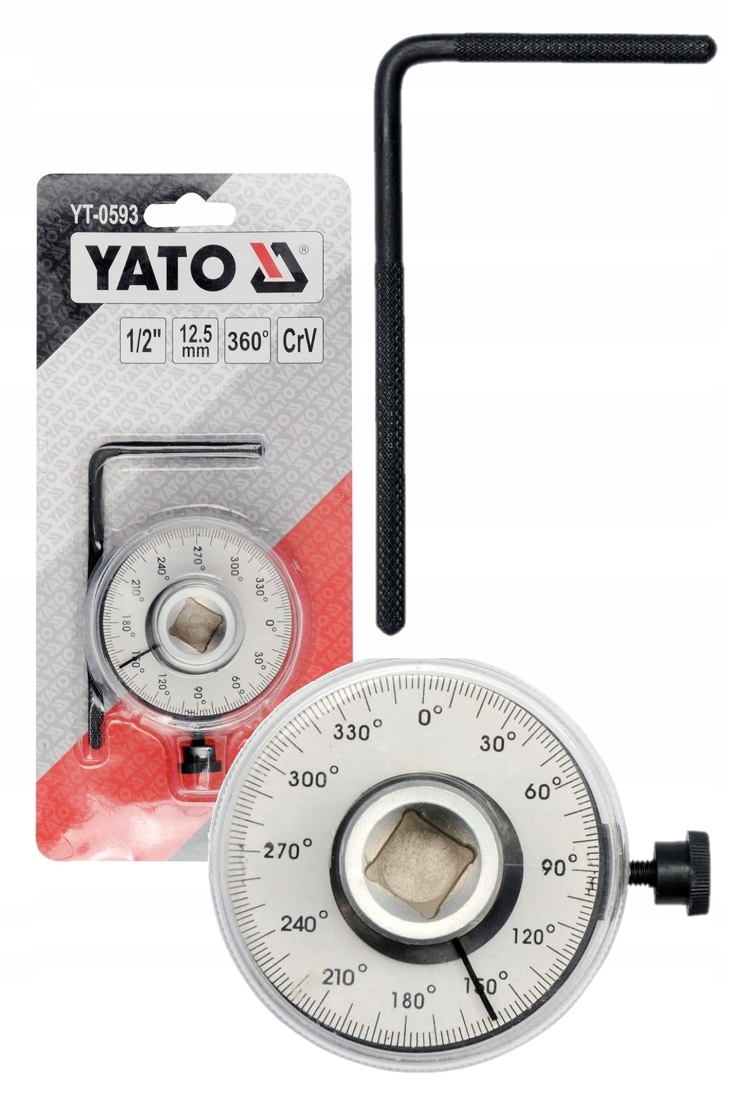 

Kątomierz Do Klucza Dynamometrycznego 1/2 YT-0593