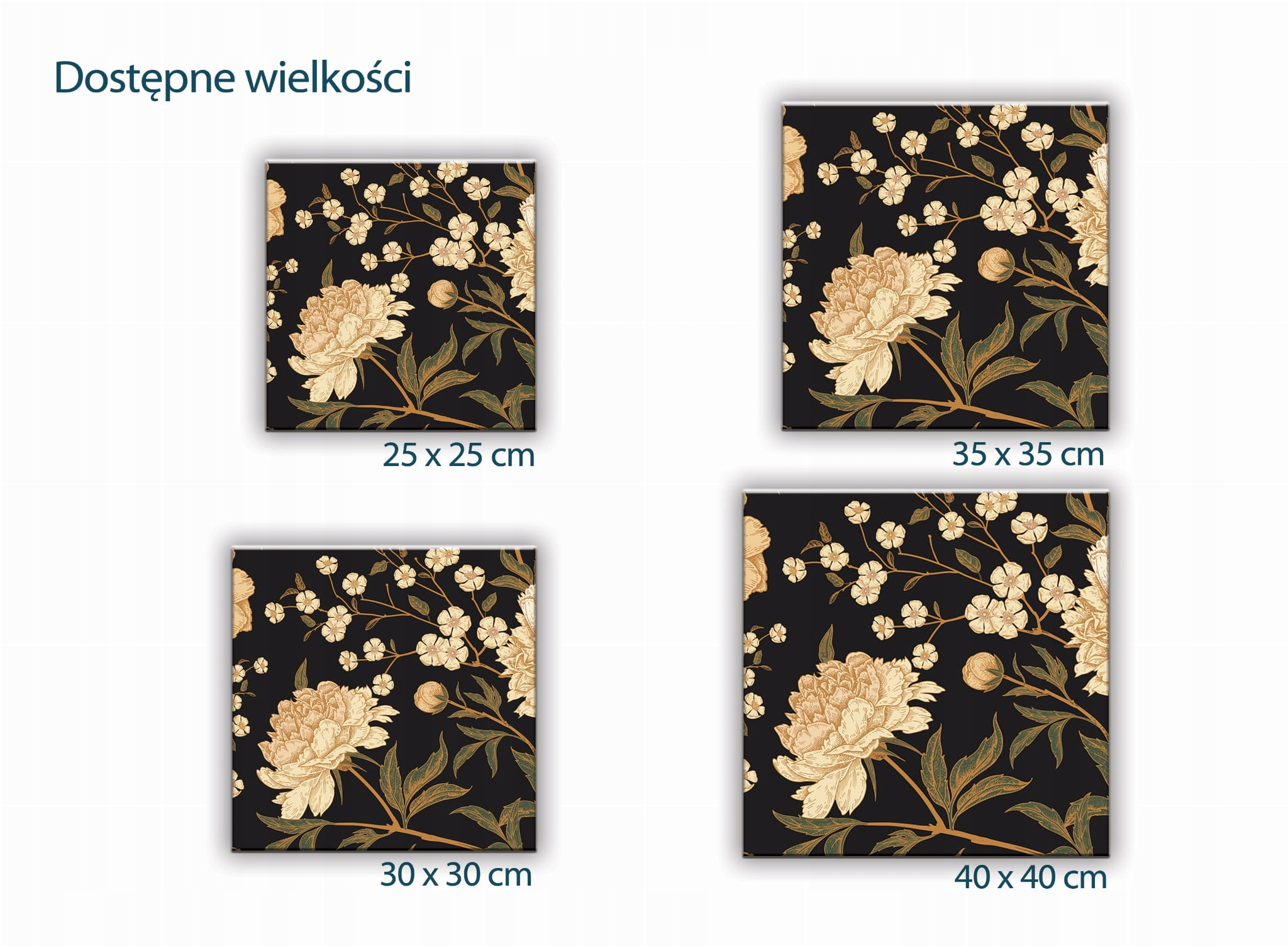 SZKLANA PODSTAWKA POD ZNICZE 30x20cm Piwonie 365a EAN (GTIN) 1112223336510