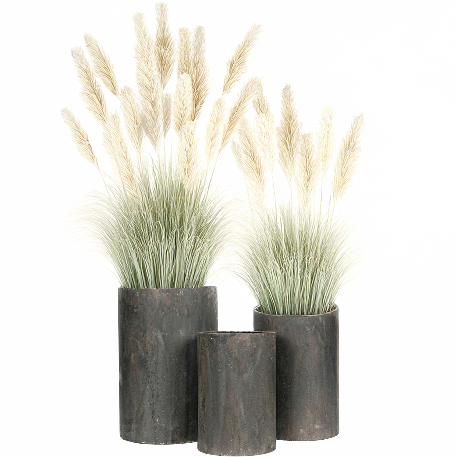 Obal Na Kvetináč Na Kvetináč Na Balkón Terasa Veľká 60 cm Do Palmy Domu Loft 3 Ks