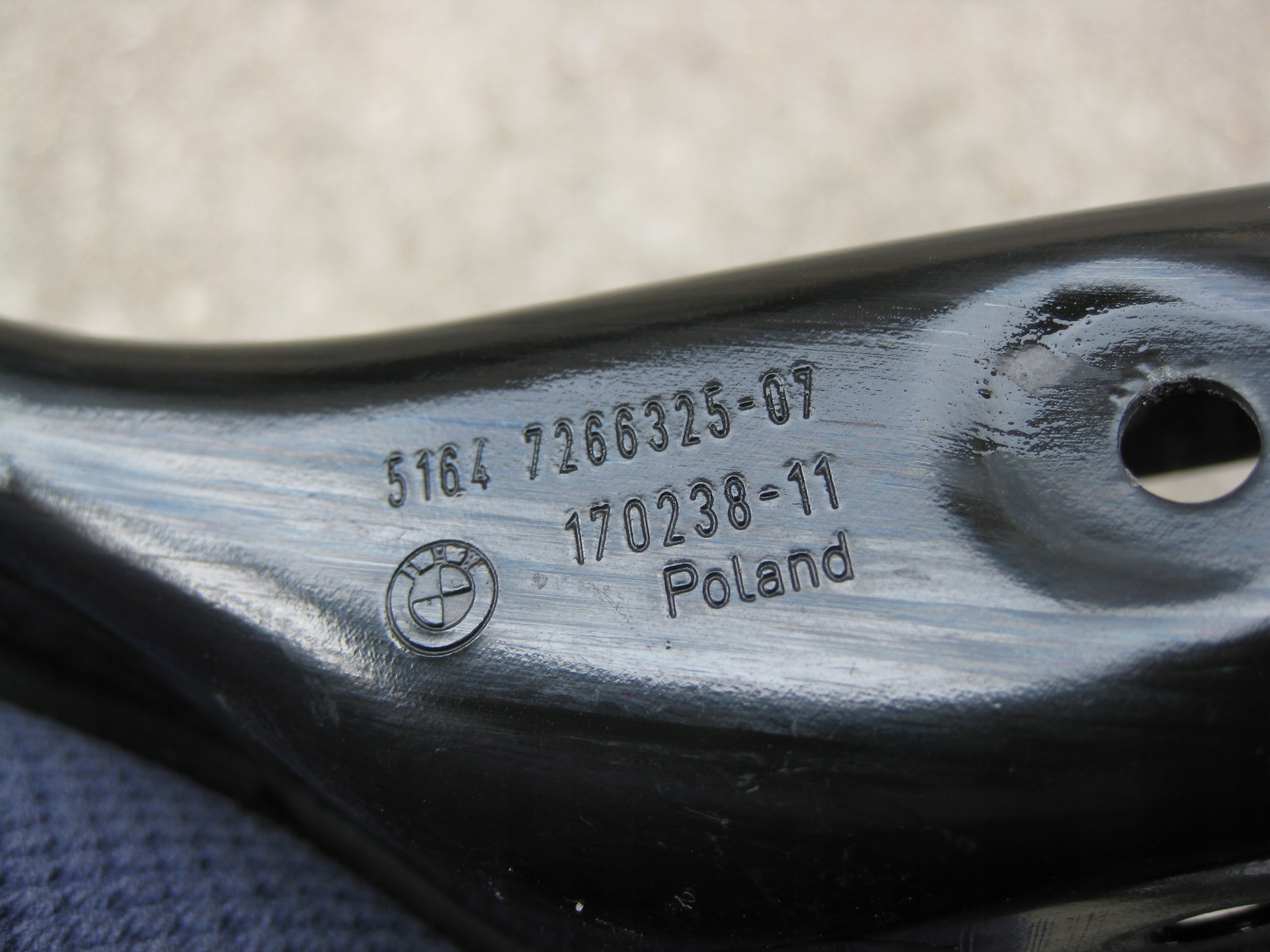 BMW F31 2.0D 14R bumper support lower 7266325