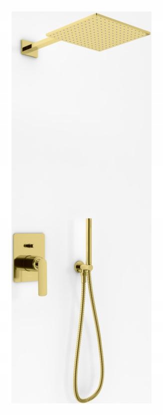 Podomietkový sprchový set Kohlman Experience Gold QW210EGDQ25