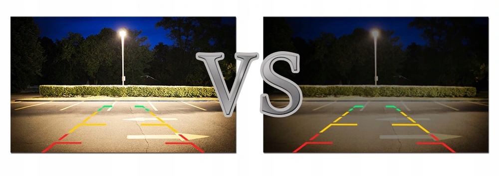 MONITOR 5 LUS KAMERA 180° W RAMCE REJESTRACYJNEJ Marka Kopier